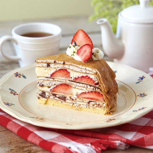 ラブアンドテーブル限定！苺を味わうミルクレープが登場