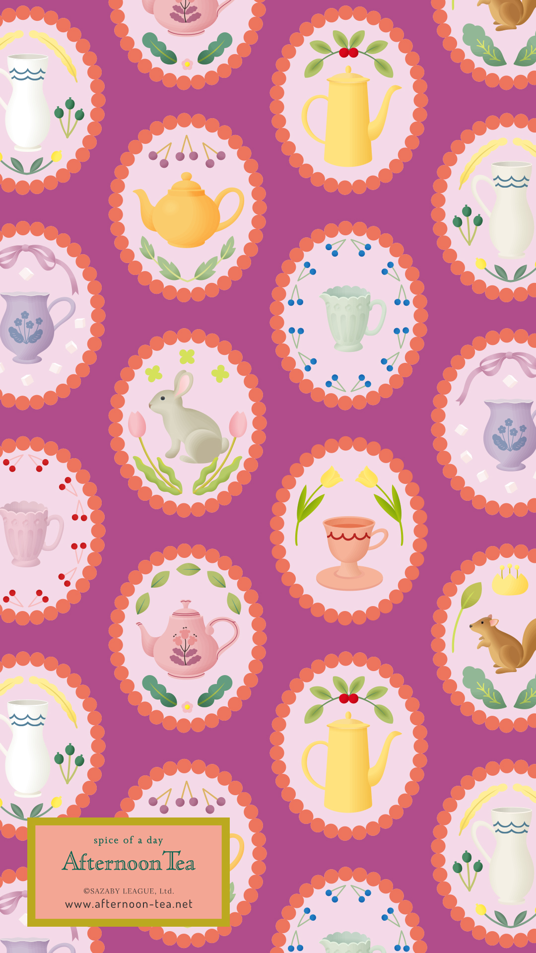 Afternoon Tea Wallpaper