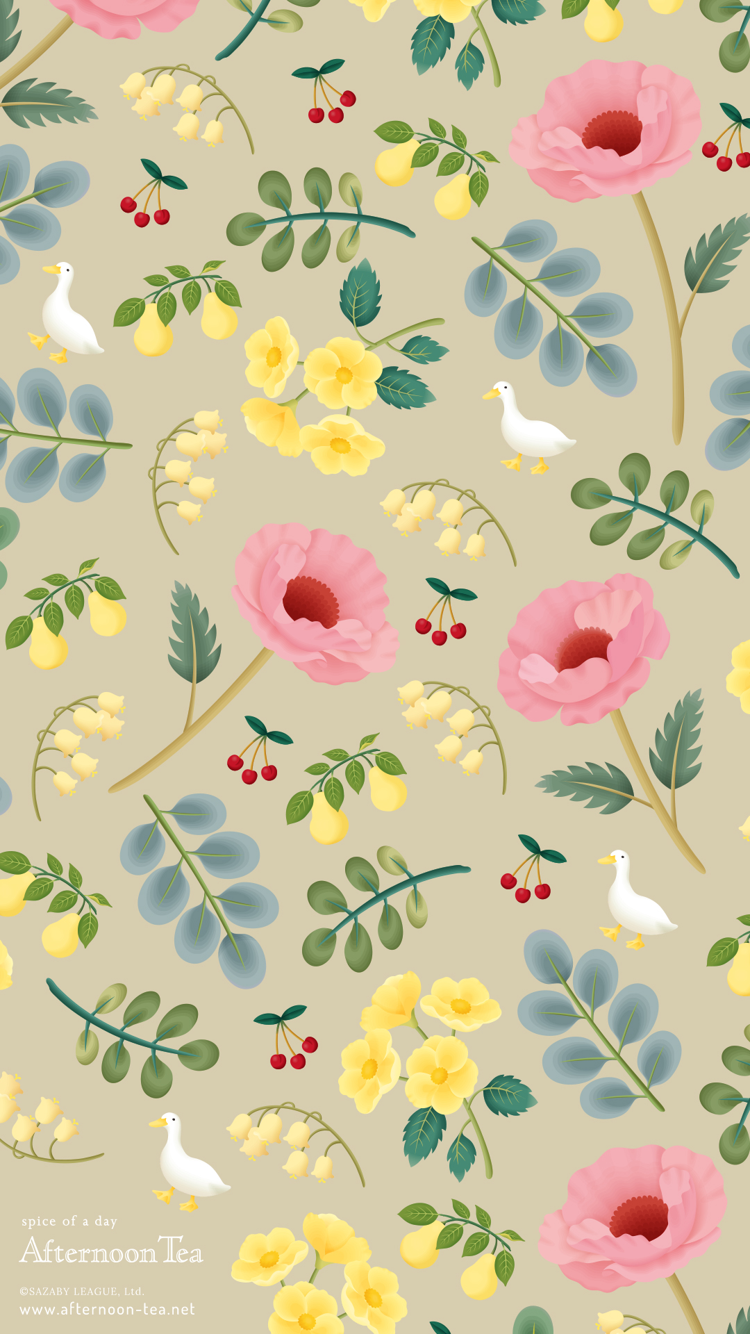 Afternoon Tea Wallpaper